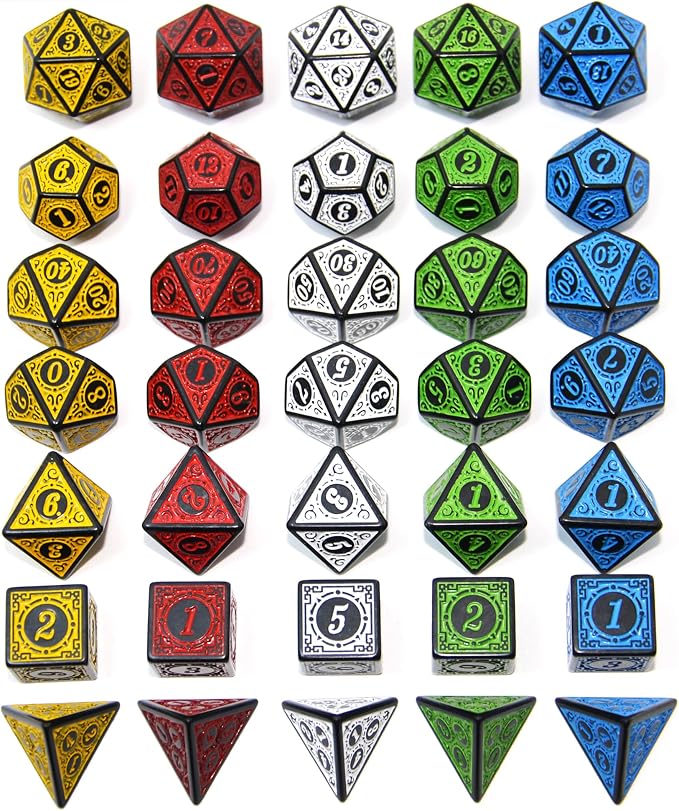 SmartDealsPro Double-Colors Polyhedral Dice Sets - Image 2