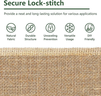 40“ x 80/160 Feet Burlap Roll Multipurpose Burlap Tree Wrap High Density Jute - Image 4