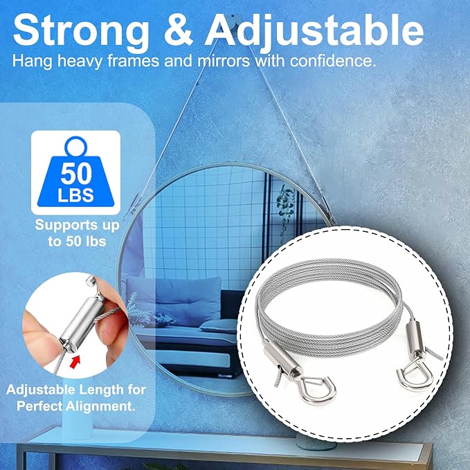 Picture Hanging Kit for Frames & Mirrors - Image 2