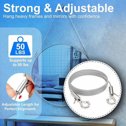Picture Hanging Kit for Frames & Mirrors - Image 2