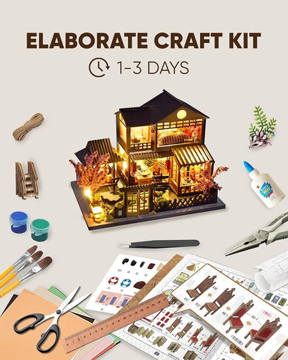 DIY Miniature House Kit, Mini House Kit - Image 2