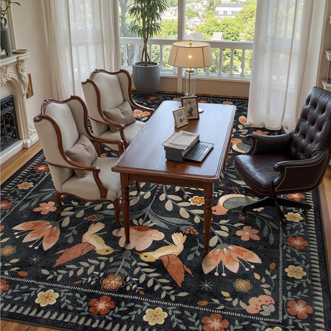 Morebes Washable 9x12 Area Rugs - Image 2