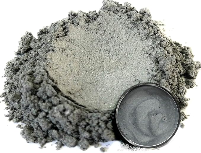 Eye Candy Pigments Premium Grey Mica Powder - Image 7