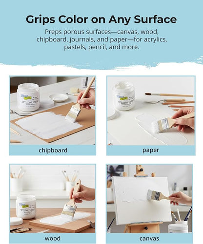 The Crafter's Workshop White Gesso Primer - Image 7