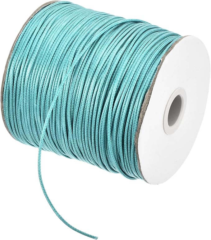 MECCANIXITY Waxed Cord 1.5mm Waxed Polyester Cord 175 Yard Wax String by MECCANIXITY