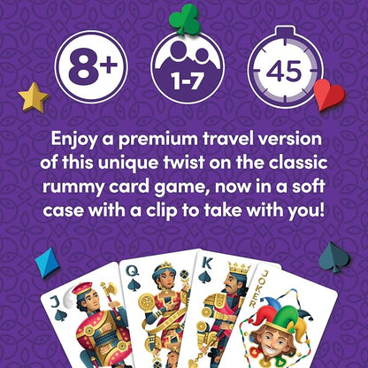 Five Crowns Travel Case Bundle, Scorecard Included – Card Game - Image 3