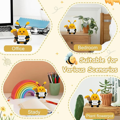 Positive Crochet Animals Bee Gifts - Image 6