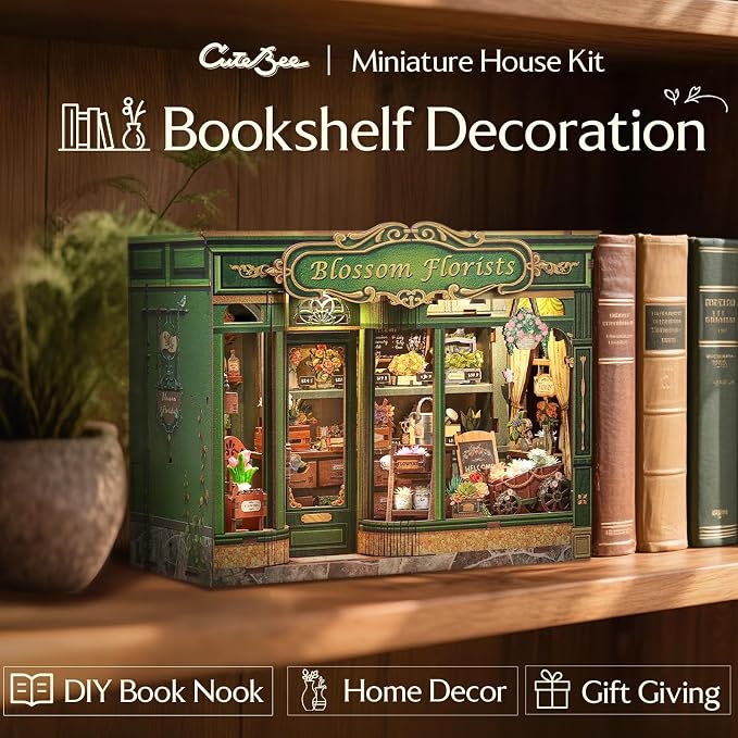 CUTEBEE Book Nook Kit - Image 5