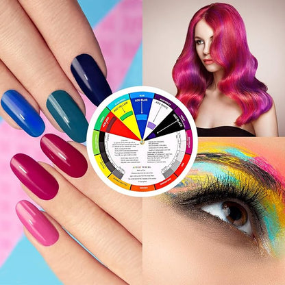 4 Pcs Color Wheel, Paint Mixing Learning Guide Art Class Teaching Tool - Image 8