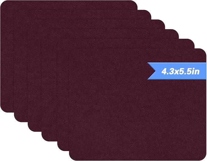 Azobur Sofa Repair Patches, 6 Self-Adhesive Microfiber Patches by Azobur