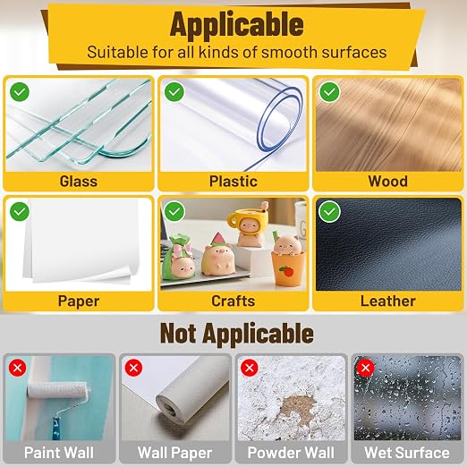 180 Pcs Removable Mounting Putty, Strong Double Sided Glue Adhesive Dots Clear - Image 7