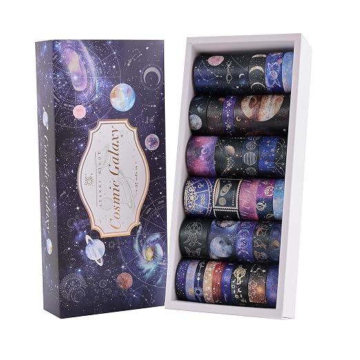 32 Rolls Washi Tape Set, Adhesive Tape by VYRANA