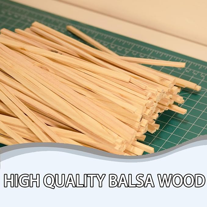 60Pcs Wood Square Dowel Rods 1/2 x 1/2 x 12 inch, Wood Squares - Image 7