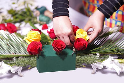 FLOFARE Floral Foam Base 15.7"L x 11.8"W x 3.1"H, Large Floral Foam Block - Image 7
