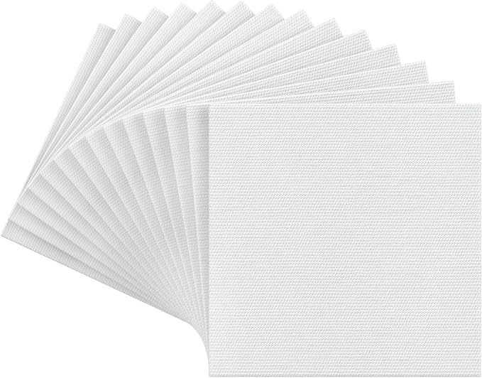 ARTEZA Canvas Panels for Painting, 100% Cotton, Gesso-Primed, Lightweight - Image 2