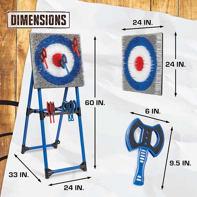 EastPoint Original Axe Throwing Game Set – Steel Frame Target - Image 5