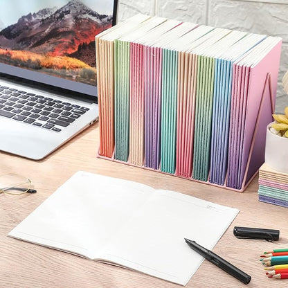 Handepo 100 Pack Composition Notebooks A5/A6 Ruled Lined Composition Kraft - Image 2