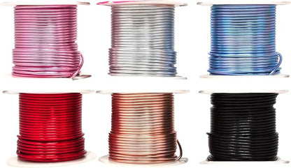 Mandala Crafts 14 Gauge Anodized Aluminum Craft Wire by MandalaCrafts