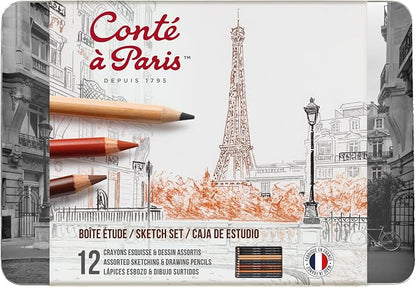 Conté à Paris The Sketch Set by Cont%C3%A9%C3%A0Paris