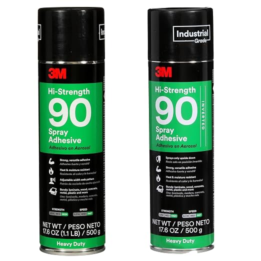 Bundle of 3M Hi-Strength 90 Spray Adhesive + 3M Hi-Strength 90 Spray Adhesive by 3MIndustrial