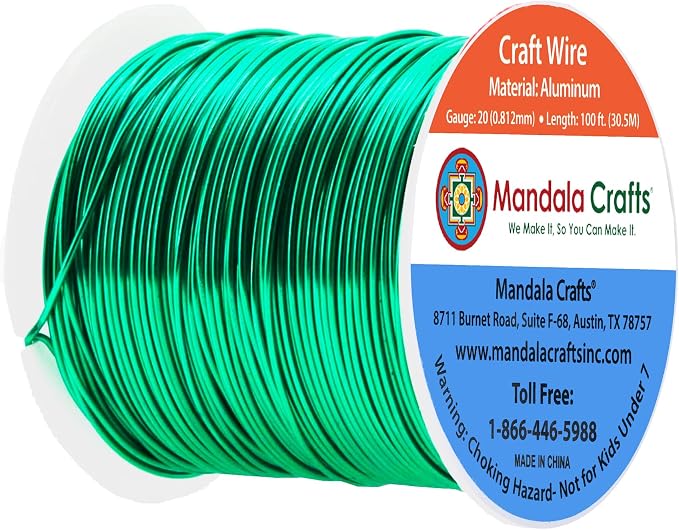 Mandala Crafts 20 Gauge Anodized Aluminum Craft Wire - Image 2