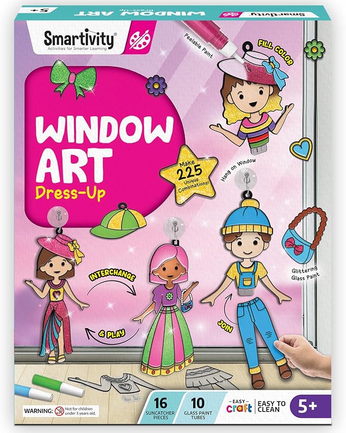 SmartCraft Window Art Fashion Kit by SMARTIVITY