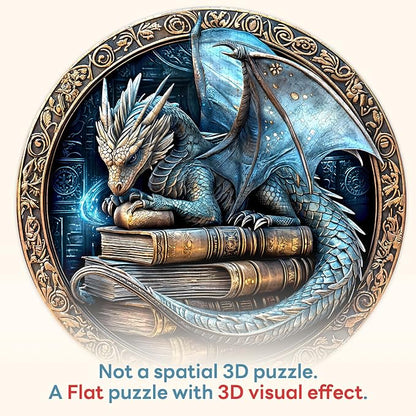 Round Puzzles for Adults 1000 Pieces, Hard Difficult Challenging Puzzles for - Image 2