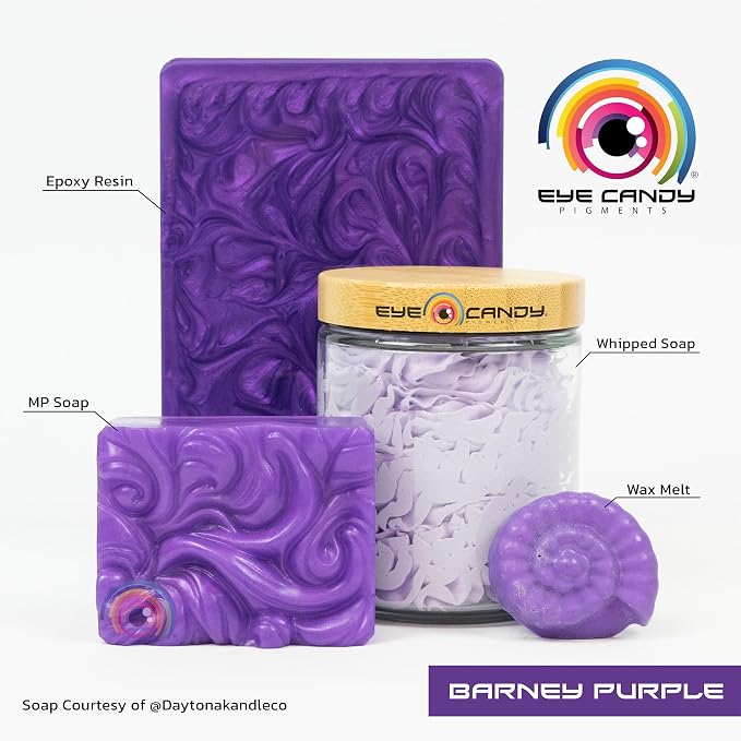 Eye Candy Pigments Premium Purple Mica Powder - Image 2