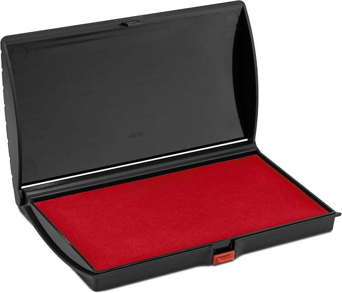 Large Premium Red Ink Stamp Pad by Rubber+Stamp+Creation