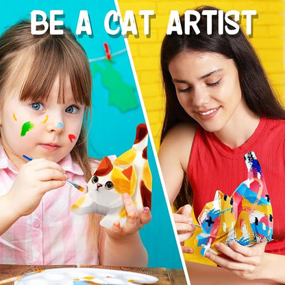 FUNZBO 4.3in Paint Your Own Cat Lamp Kit - Image 8