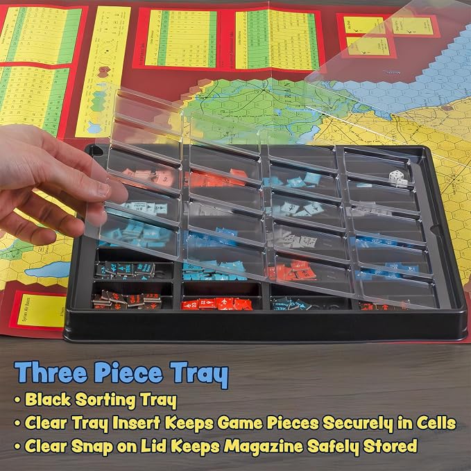 Toy Vault Wargaming Magazine Counter Trays; Flat Pack Tray Game Piece Storage - Image 7