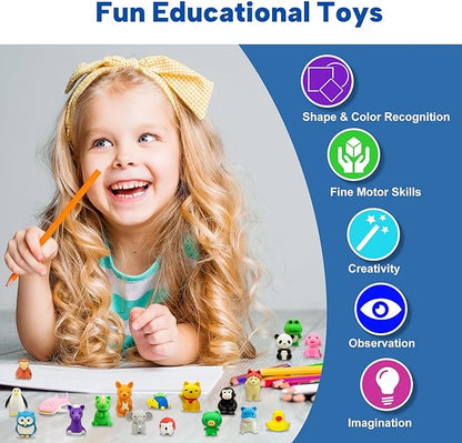 Animal Erasers for Kids - Image 4