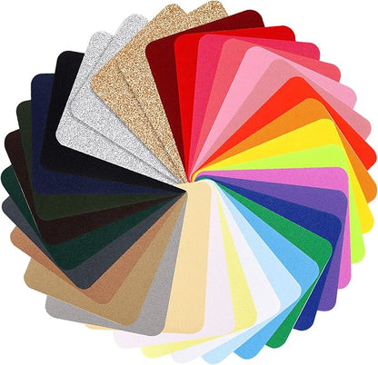 AUGSHY 33 Pcs Iron On Patches, 31 Colors Great by Augshy