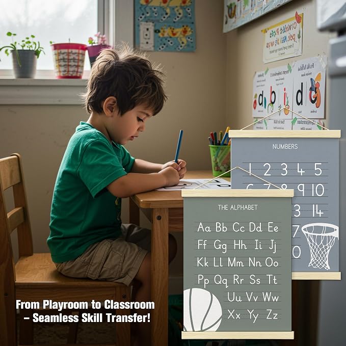 BONETAT Numbers alphabet poster - Image 7