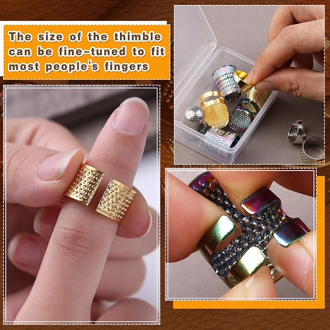 Ftyiwu Sewing Thimble, Hand Sewing Thimble - Image 7