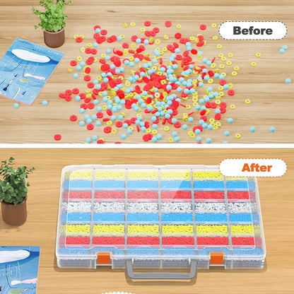 Bluedale 48 Grids Large Plastic Organizer Box - Image 5