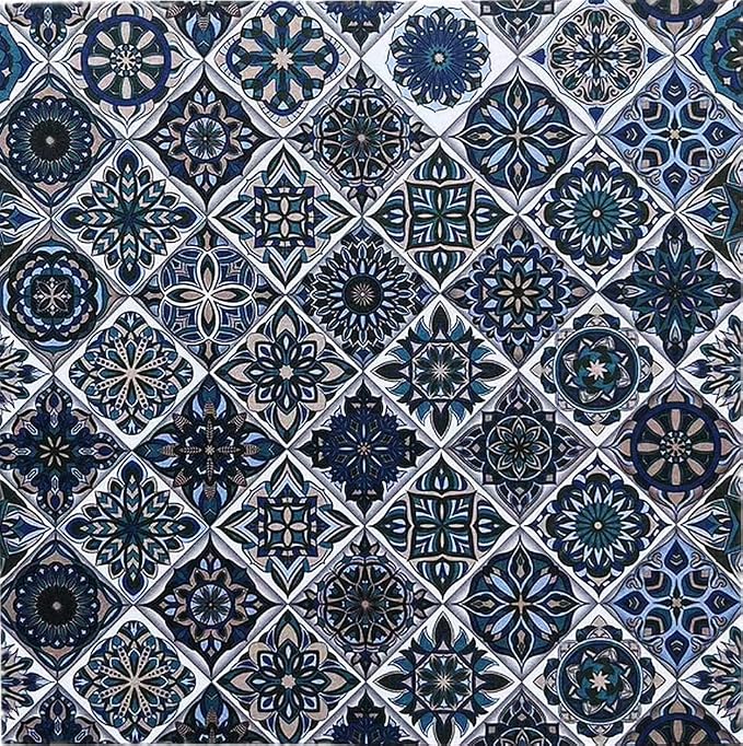 Groovy Boho Tribal Scrapbook Pad – 24 Bohemian Sheets - Image 6