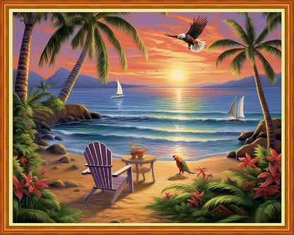 Dooxvey Cross Stitch Kit for Adult Beginners by DooxveyStampedEmbroideryKit
