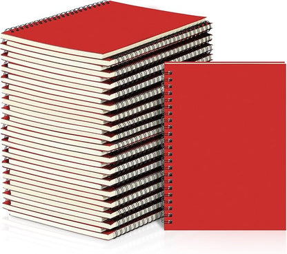 Yahenda 36 Pcs Spiral Notebook Bulk A5 Journal Lined 8.3'' x 5.5'' Writing by Yahenda
