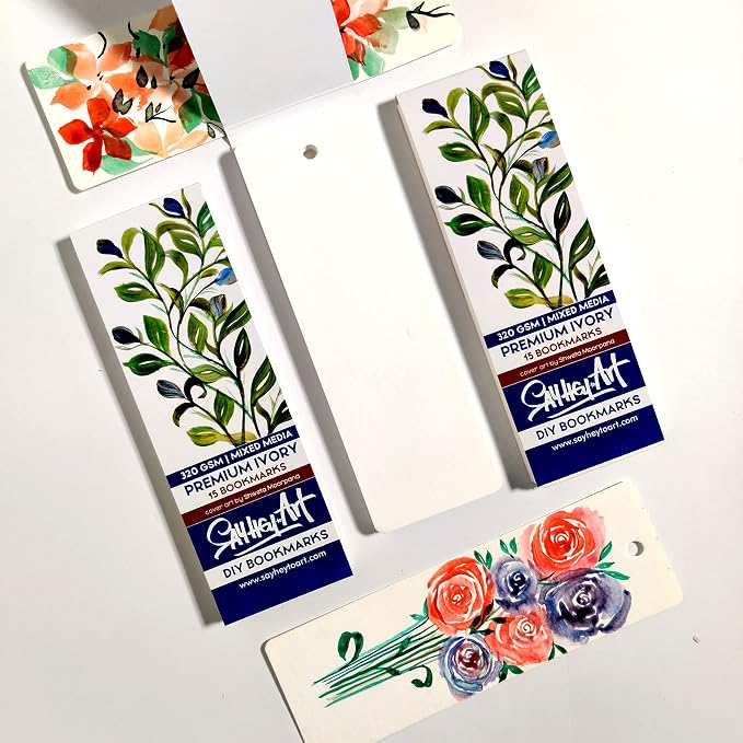 320gsm Premium Ivory Professional Bookmark Sketchpads/for All Mediums, - Image 5