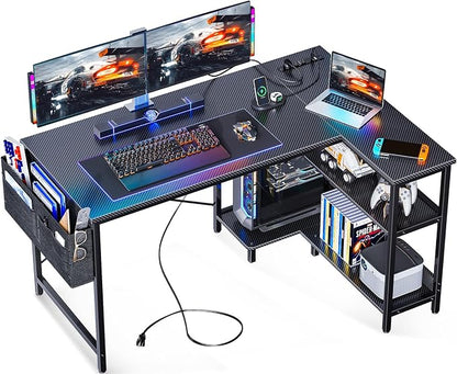 ODK 48 Inch Small L Shaped Gaming Computer Desk by ODK