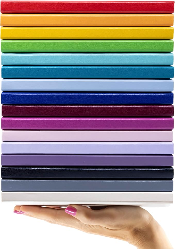 PAPERAGE Lined Journal Notebook, 10 Pack, 160 Pages, Medium 5.6 in x 8 in - Image 8