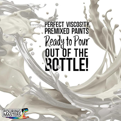 POURING MASTERS Graystone Acrylic Ready to Pour Pouring Paint - Image 2