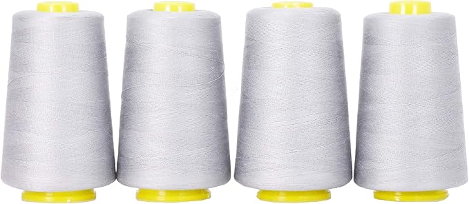 Mandala Crafts 4 Pack of Serger Threads Cones Spools by MandalaCrafts