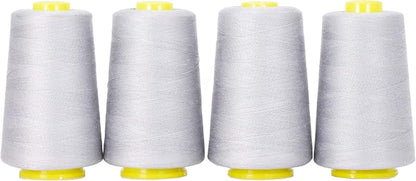 Mandala Crafts 4 Pack of Serger Threads Cones Spools by MandalaCrafts