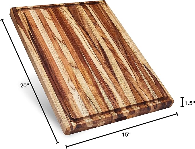 Sonder Los Angeles, XL Thick Teak Wood Cutting Board - Image 10
