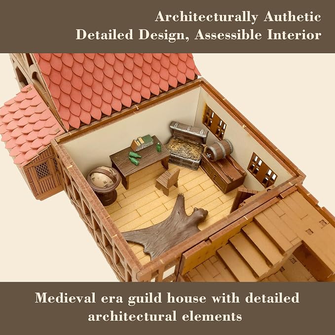 Guild Hall - DIY Wooden House Building Kit - Image 6