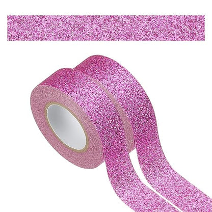PATIKIL 2 Roll Glitter Paper Washi Tape, Washi Decorative Tape by PATIKIL