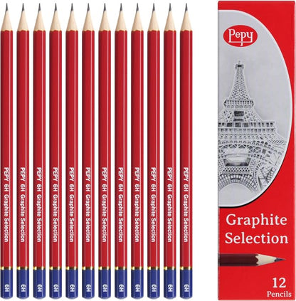 Pepy Graphite Professional Drawing Pencils by Pepy