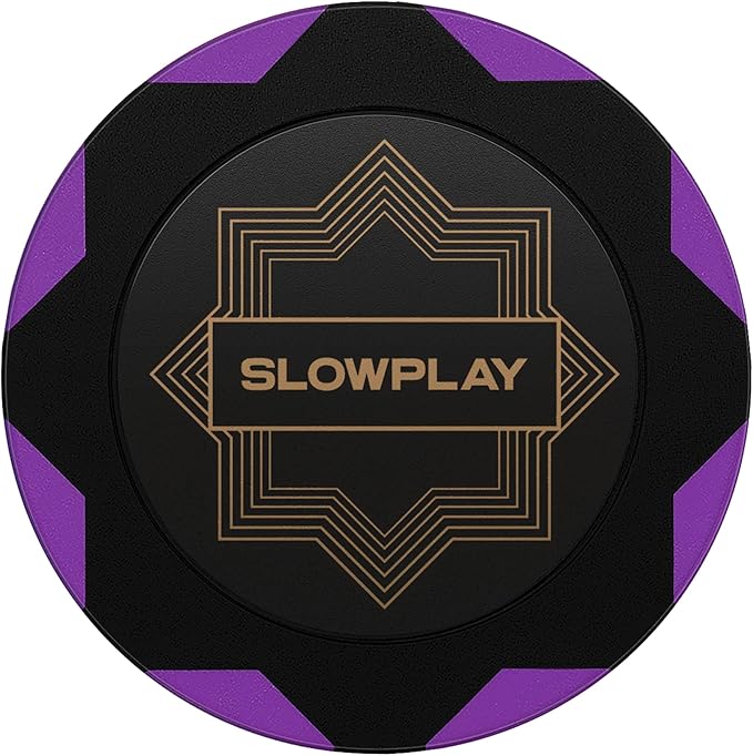 SLOWPLAY Nash Clay Poker Chips, 14 Grams Heavyweight Clay Composite, 40mm Large by SLOWPLAY